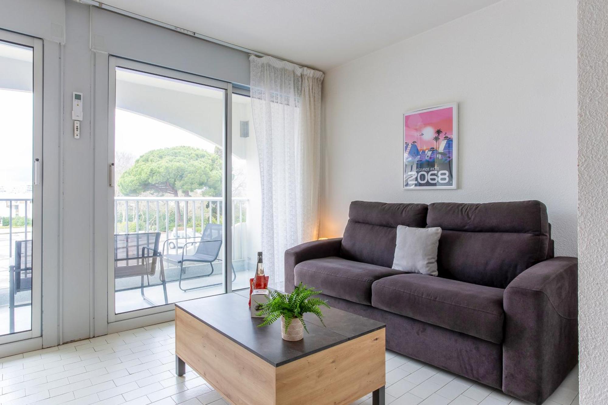 Chez Edouard 362 - Superbe Appartement En Premiere Ligne De La Plage La Grande-Motte Zewnętrze zdjęcie